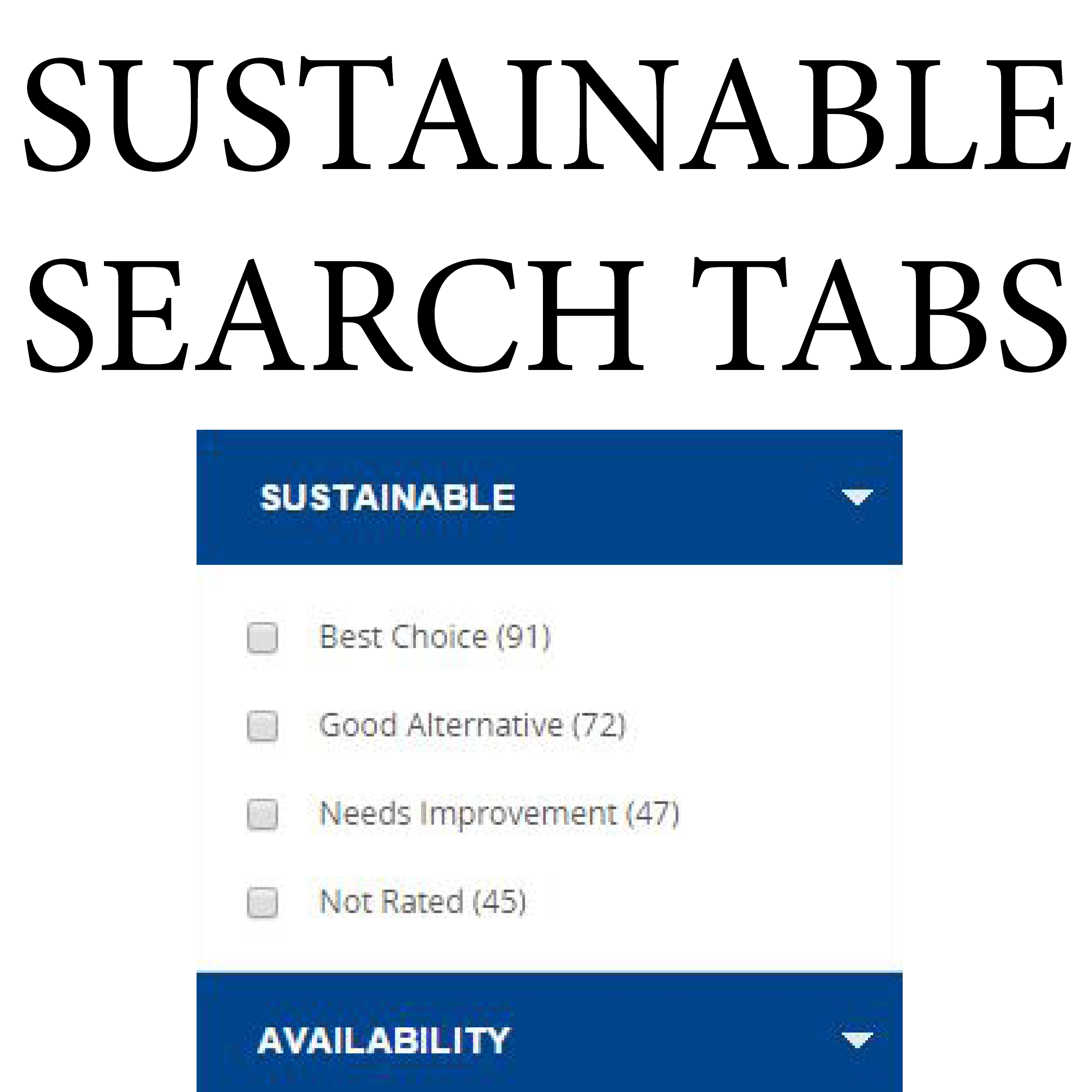 Other Sustainable Tools